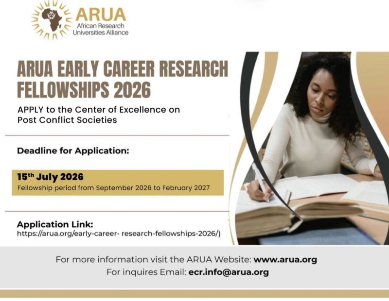 Career Research Fellowship Programme 2026–2027: Apply Now!