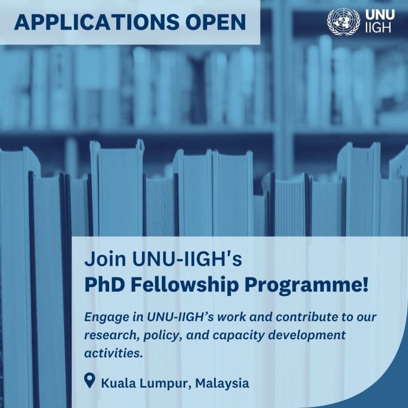 the United Nations University International Institute for Global Health