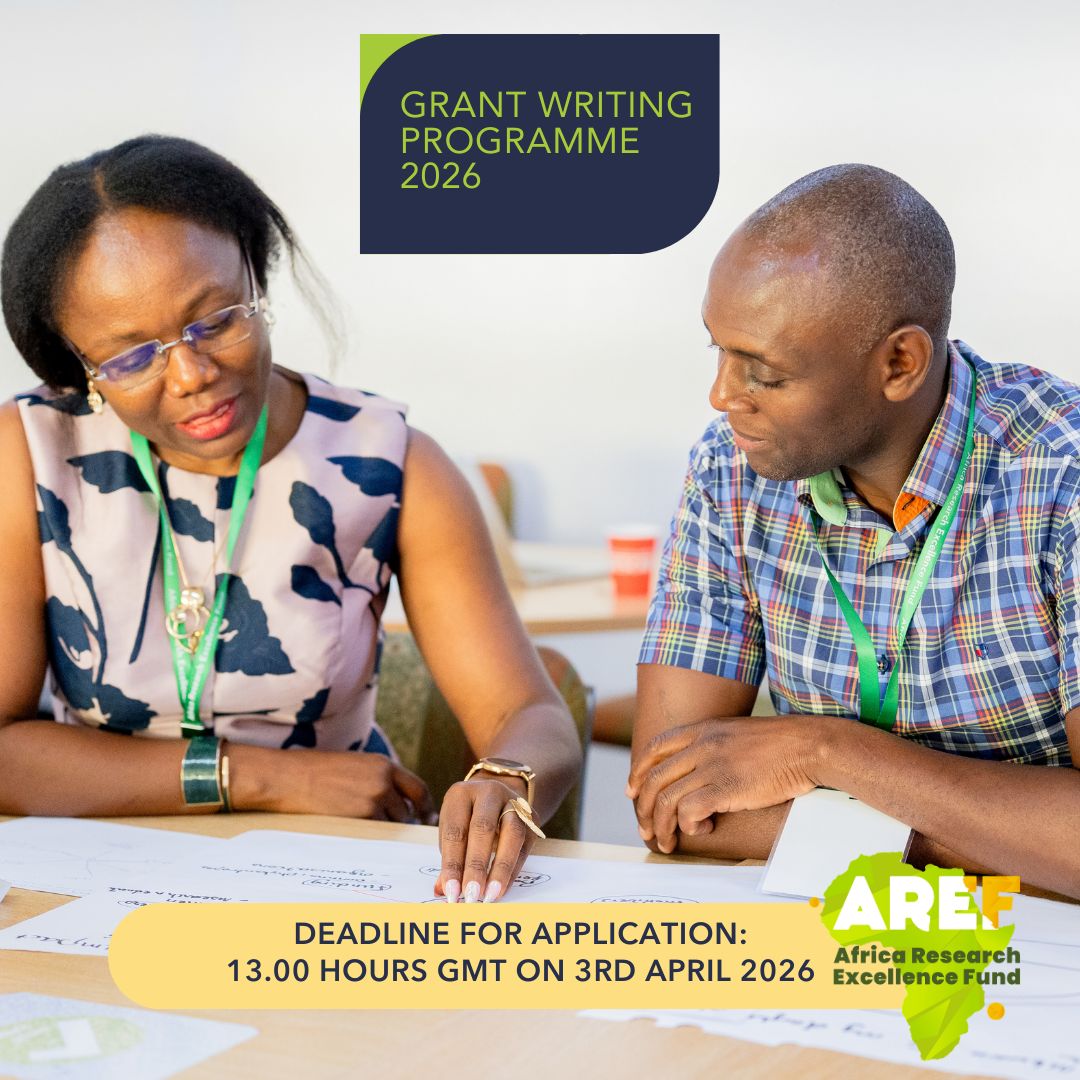 Writing Skills Programme 2026 by the Africa Research Excellence Fund (AREF)