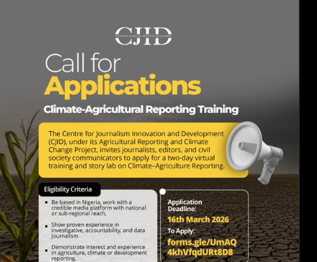 Agricultural Reporting Training 2026