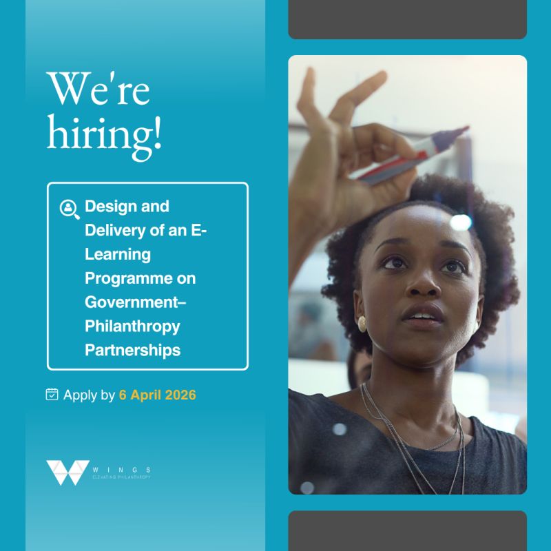 Learning Programme Remote Consultancy 2026: Strengthening Government–Philanthropy Partnerships