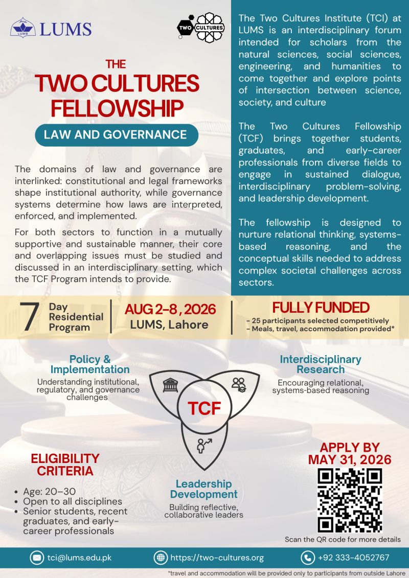 Lahore University of Management Sciences (LUMS)