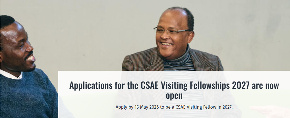 Centre for the Study of African Economies at University of Oxford