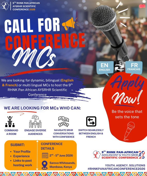RHNK Pan-African AYSRHR Scientific Conference