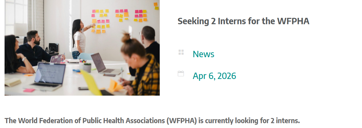 World Federation of Public Health Associations