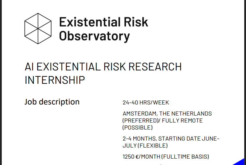 Existential Risk Observatory