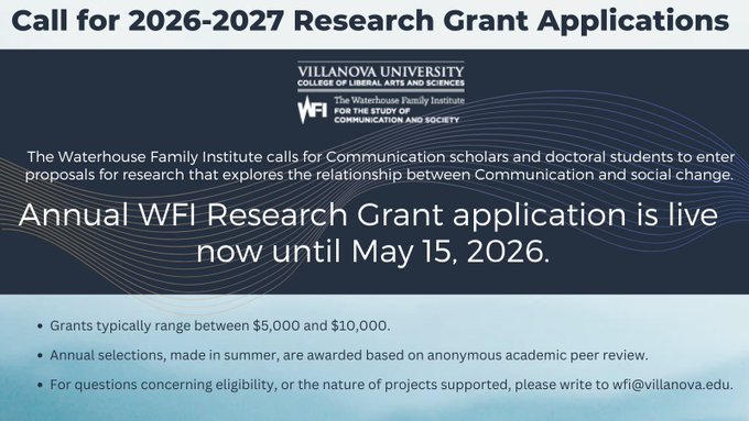 Waterhouse Family Institute for the Study of Communication and Society (WFI)