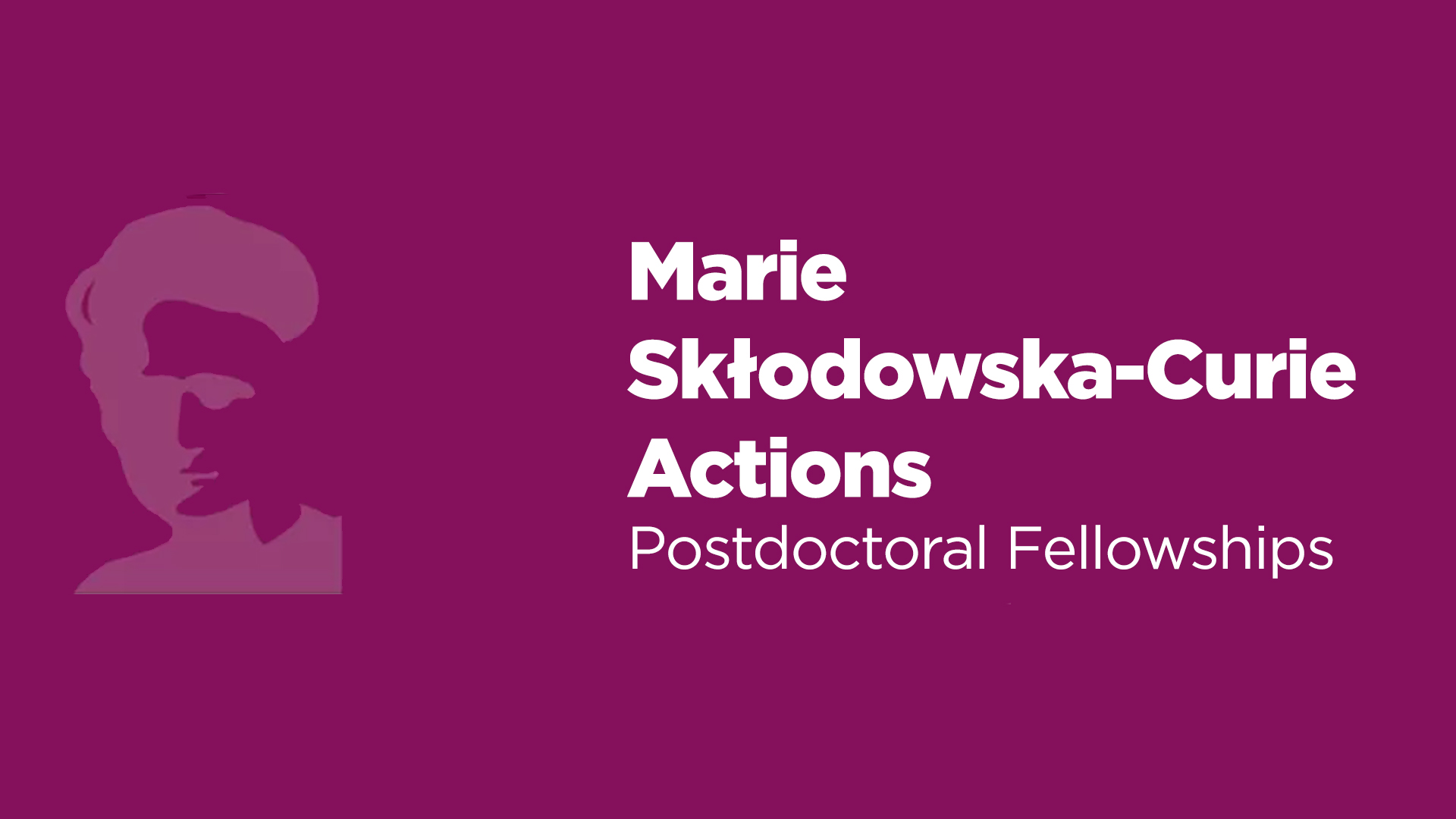 Marie Skłodowska-Curie Actions