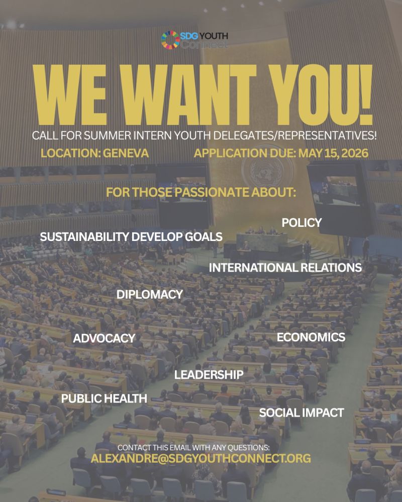 SDGYC (Sustainable Development Goals Youth Council)