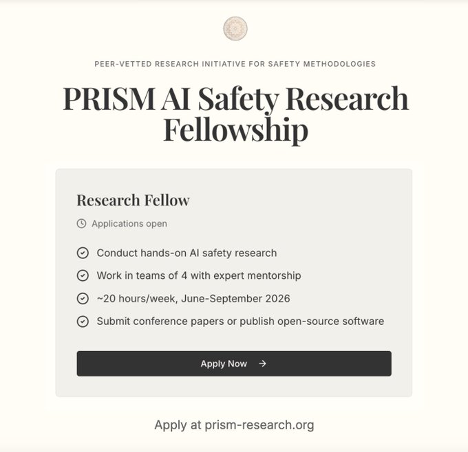 PRISM Research Fellowship