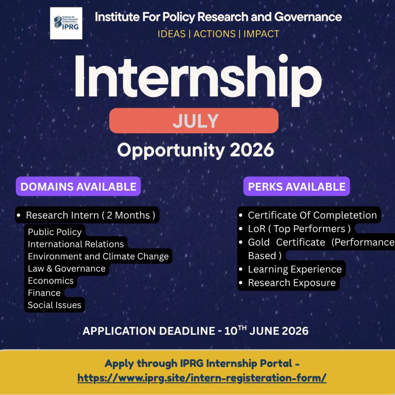 Institute For Policy Research and Governance (IPRG)