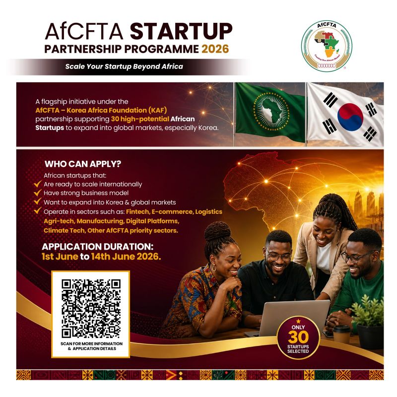 Africa Foundation Startup Partnership Programme 2026 to Boost African Innovation and Global Market Access