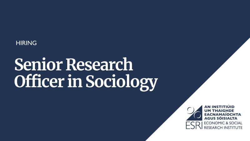 Year Tenure-Track Role Based in Dublin, Ireland