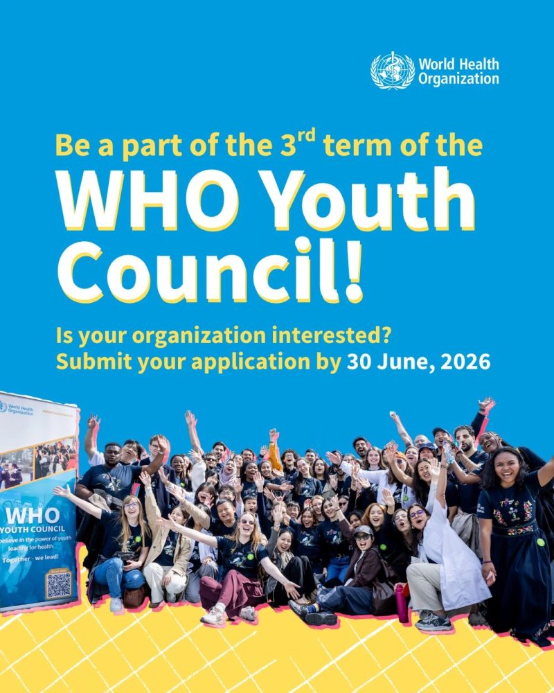 2028 Youth Council to Strengthen Global Youth Participation in Health Policy company logo