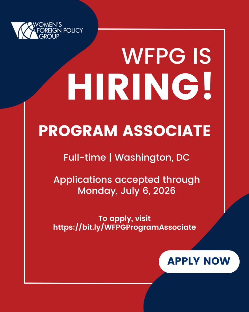 Women’s Foreign Policy Group (WFPG)