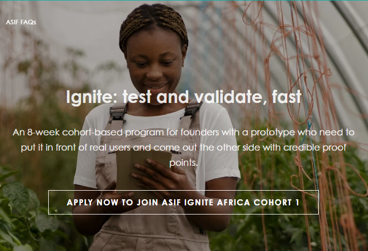 Adaptive and Inclusive Ventures Innovation Fund (ASIF) company logo