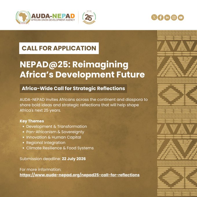 NEPAD Launches Africa-Wide Call for Strategic Reflections to Mark NEPAD’s 25th Anniversary