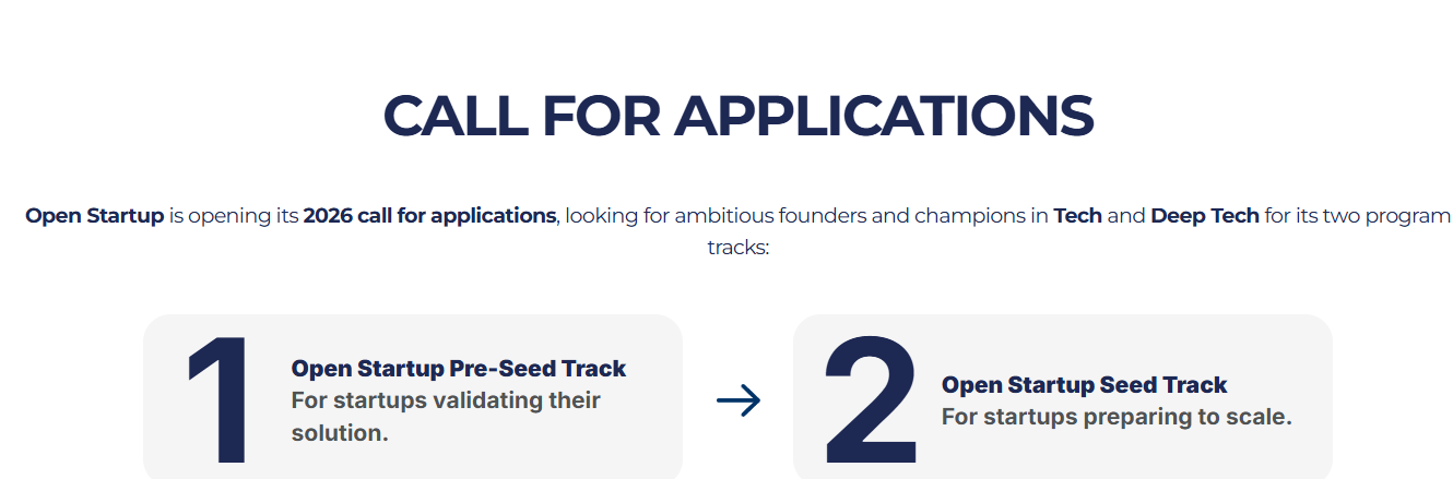 African Call for DeepTech and Tech Startups, Offering Investment Opportunities of Up to $50,000 company logo