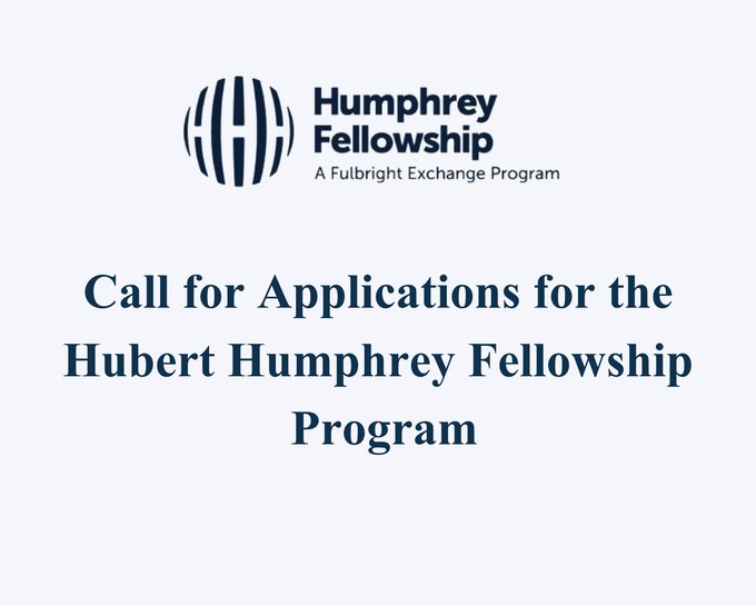 2028 Hubert H. Humphrey Fellowship Program for Mid-Career Professionals