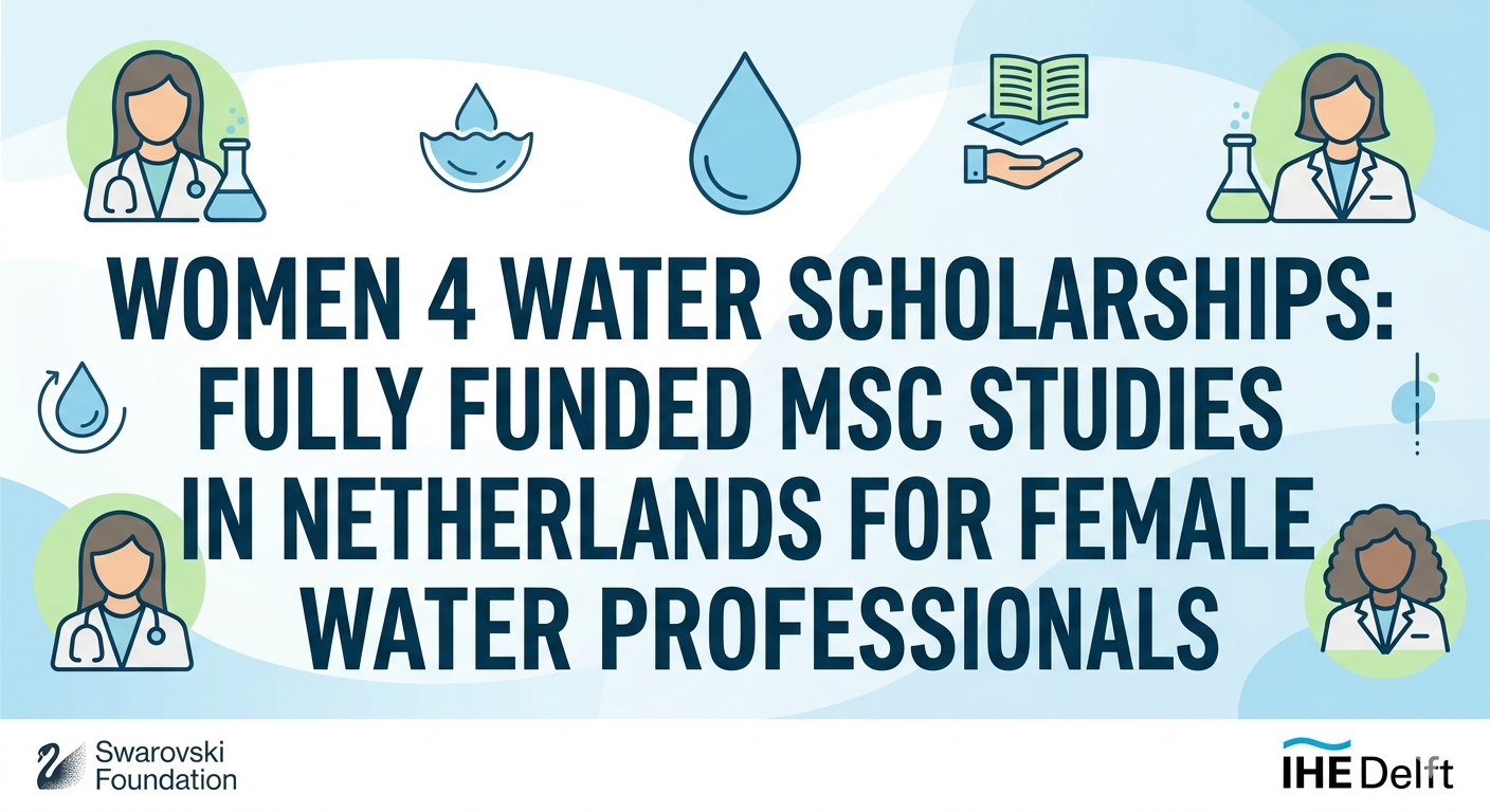 Swarovski Foundation in partnership with IHE Delft Institute for Water Education company logo