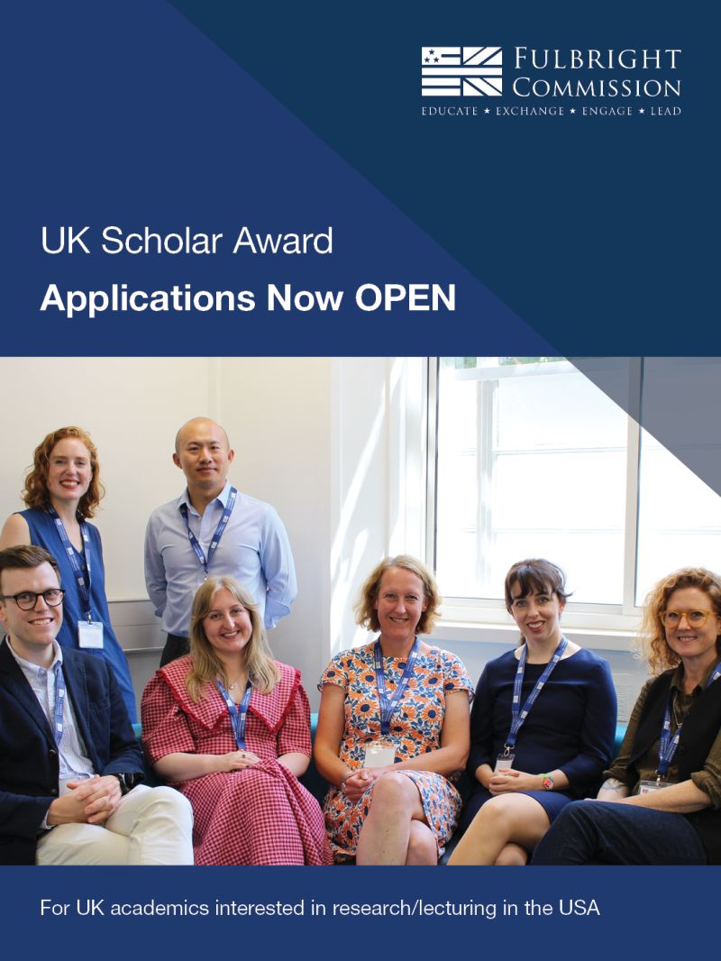 2028 Open: Funding Available for UK Academics and Professionals to Conduct Research in the USA company logo