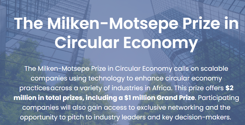 Motsepe Prize Launches $2 Million Circular Economy Competition for African Businesses