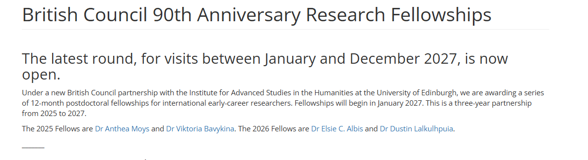 Career Scholars in Global Humanities and International Development company logo