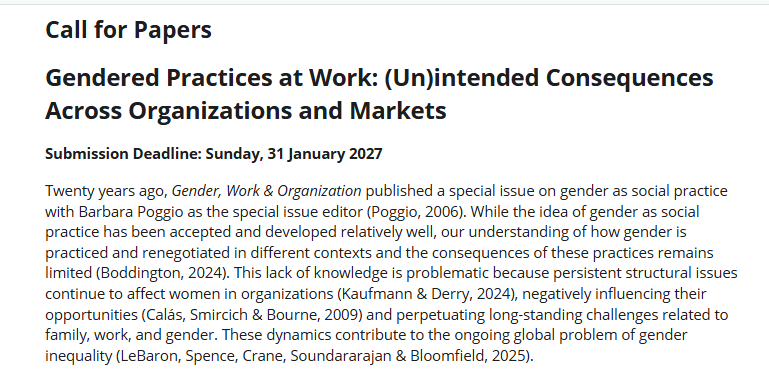 Work: Submit Papers by 31 January 2027 company logo