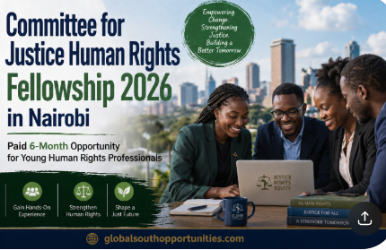 Month Opportunity for Young Human Rights Professionals company logo