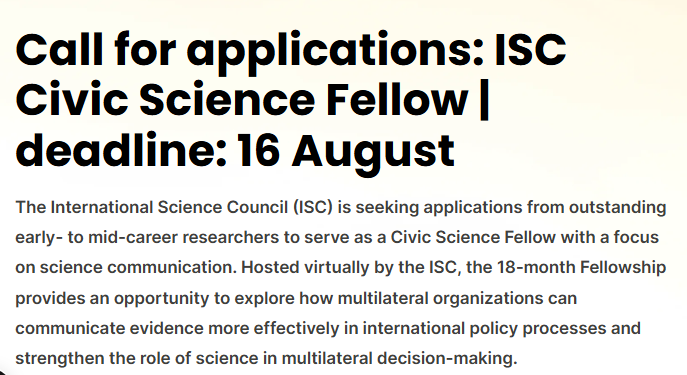 Month Path to Reshaping How Science Reaches Policymakers