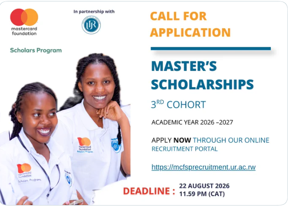 University of Rwanda – Postgraduate Scholarships for 2026–2027