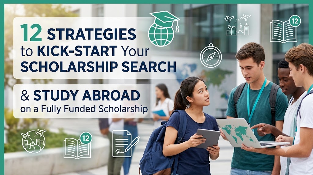 Start Your Scholarship Search & Study Abroad on a Fully Funded Scholarship