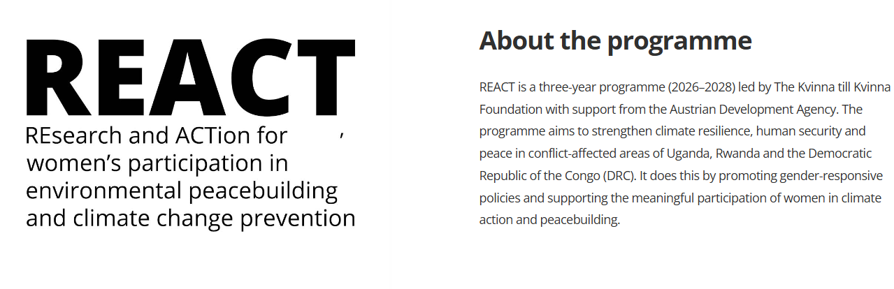 Led Organisations Advancing Climate Peacebuilding in Uganda, Rwanda and DRC company logo