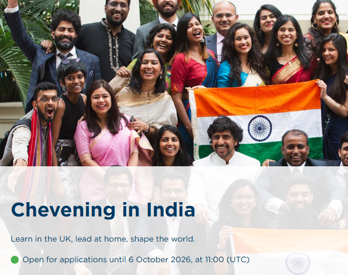 2028 Open for Indian Future Leaders to Study in the UK