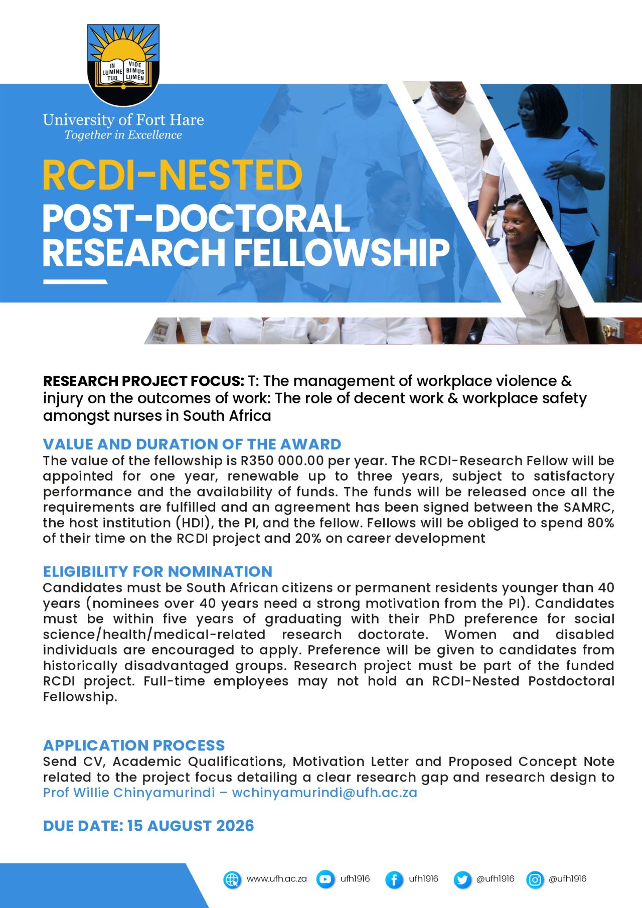 Nested Programme – Apply By 15 August 2026